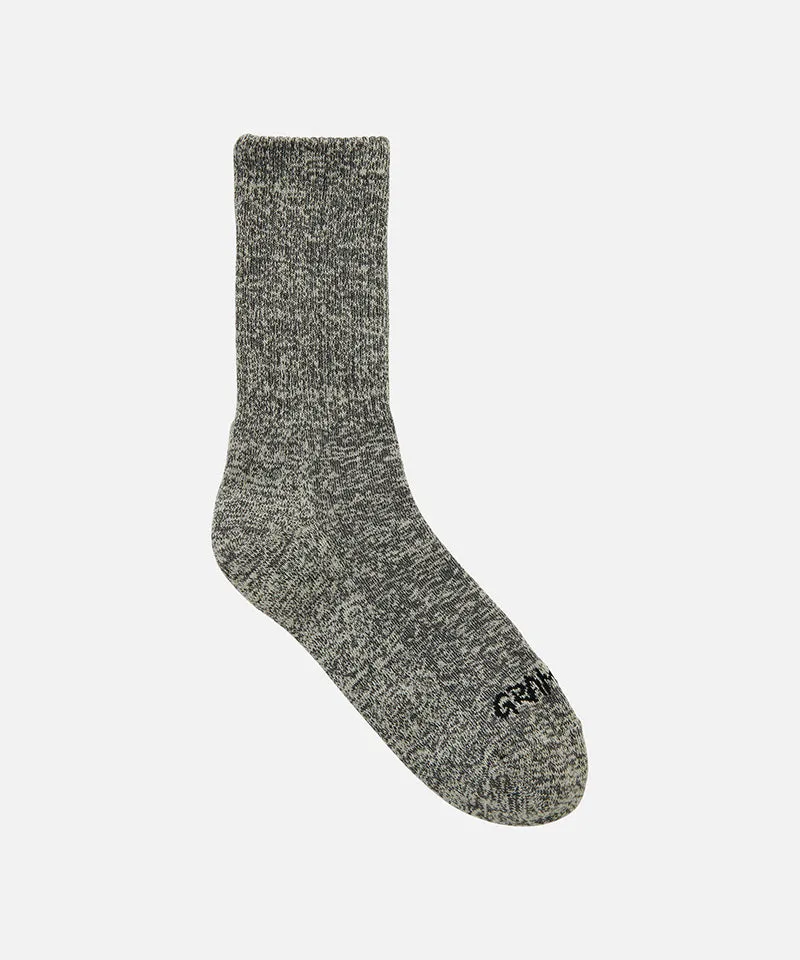 Hemp Blend Socks premium dengan warna ash dari koleksi NICE88SLOT