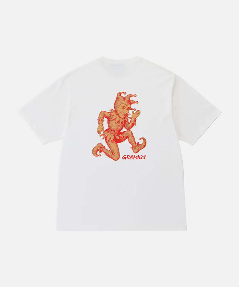 MARIOBOLA Joker Tee kaos unisex bahan eco cotton dengan grafis jester
