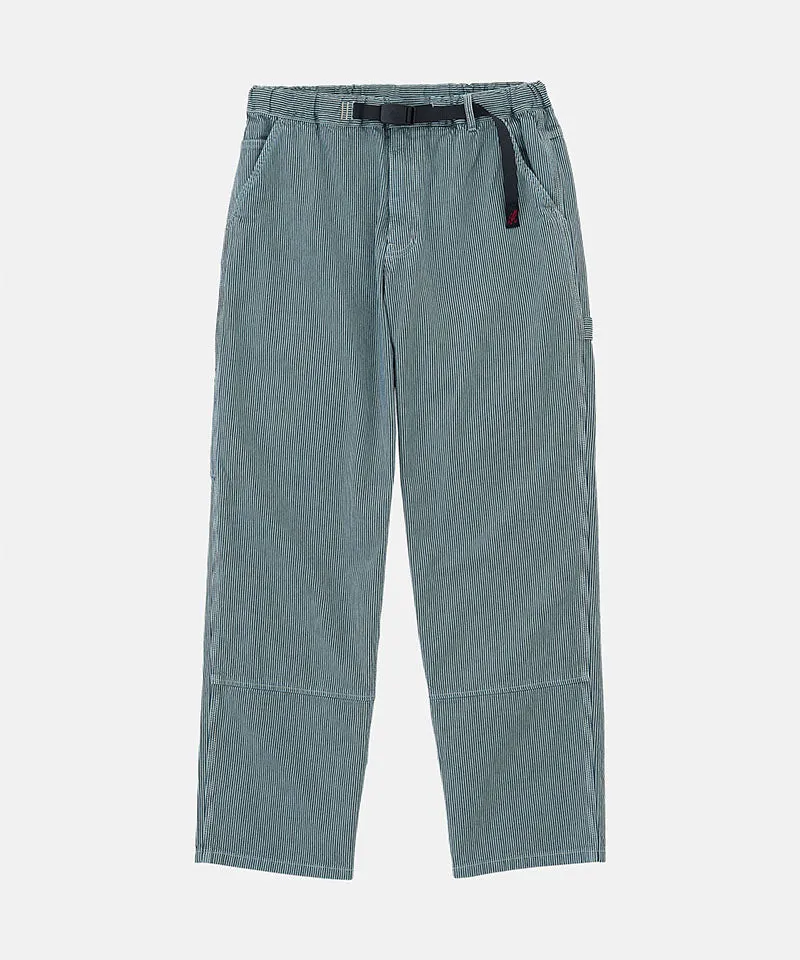 SLOTRAJA777 Overdyed Hickory Work Pant Navy dengan sabuk terintegrasi